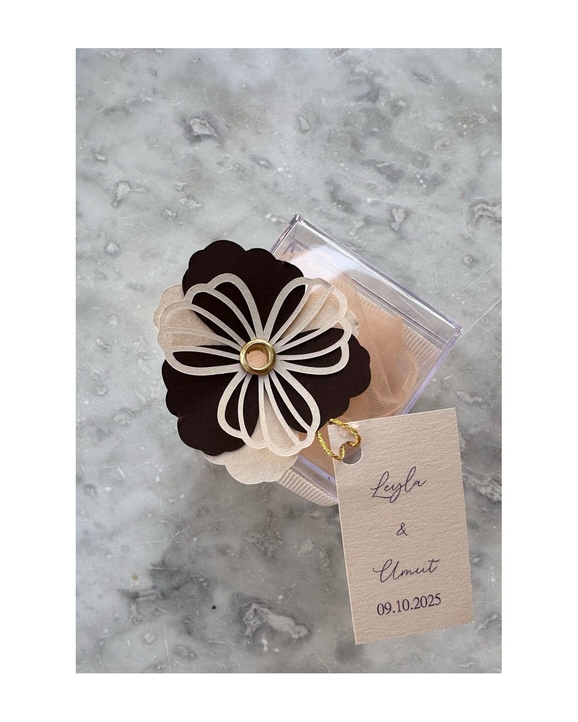 Kelly Mika Kutuda Badem Şekeri-Düğün Nişan Hediyeliği