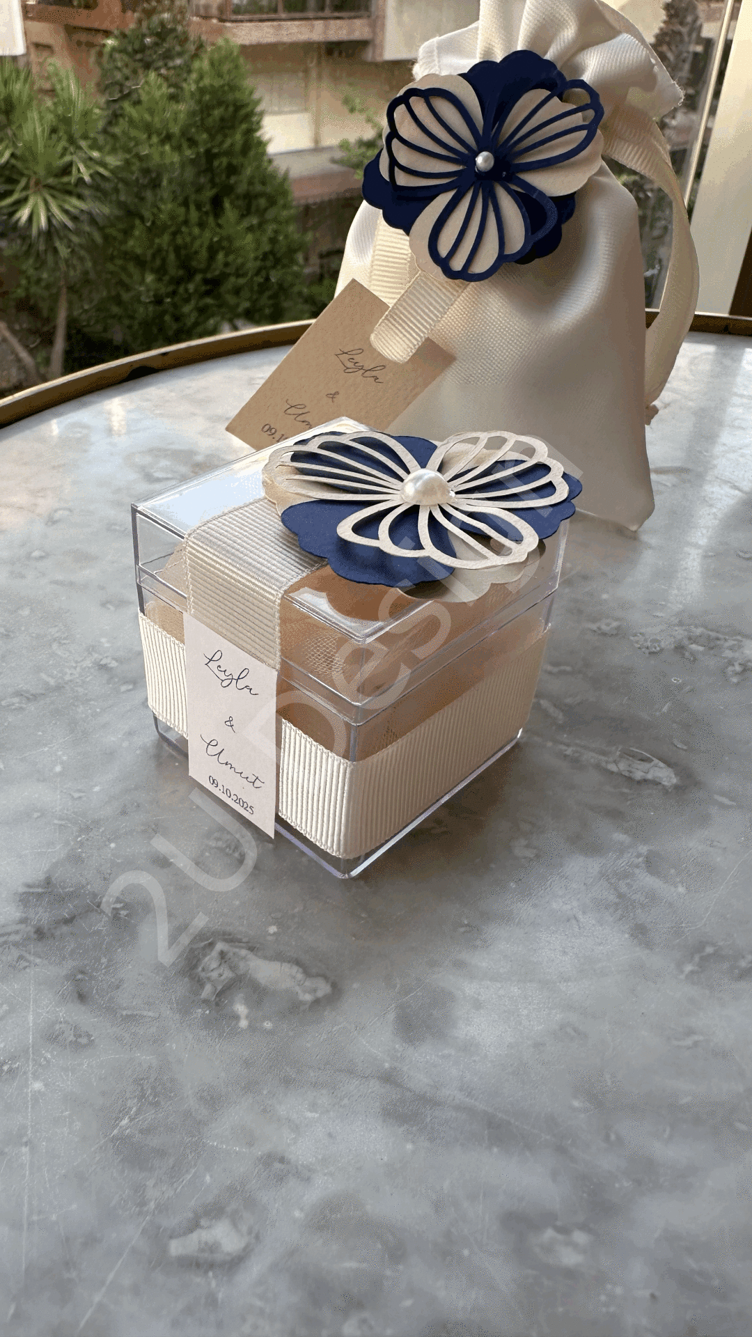 Grace Mika Kutuda Badem Şekeri-Düğün Nişan Hediyeliği